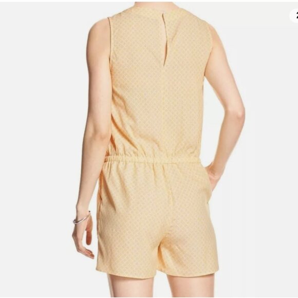 Banana Republic yellow print jumpsuit romper, S - Picture 2 of 5